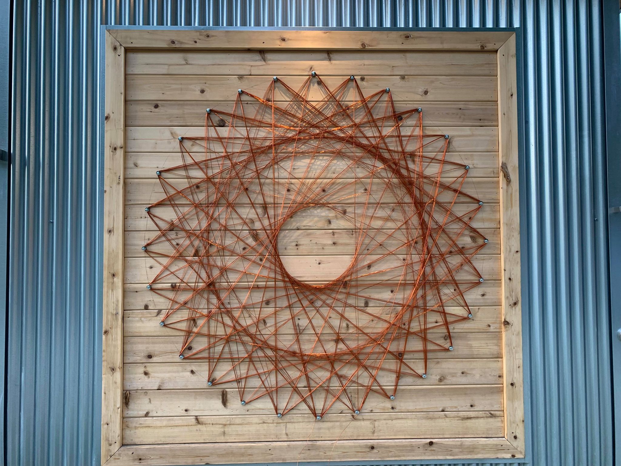 Large 28-pointed - 6 ft base Sacred Coil