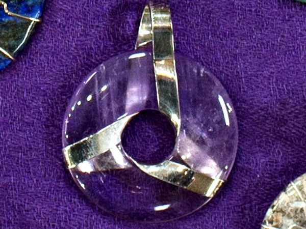 Trinity Amethyst in Silver