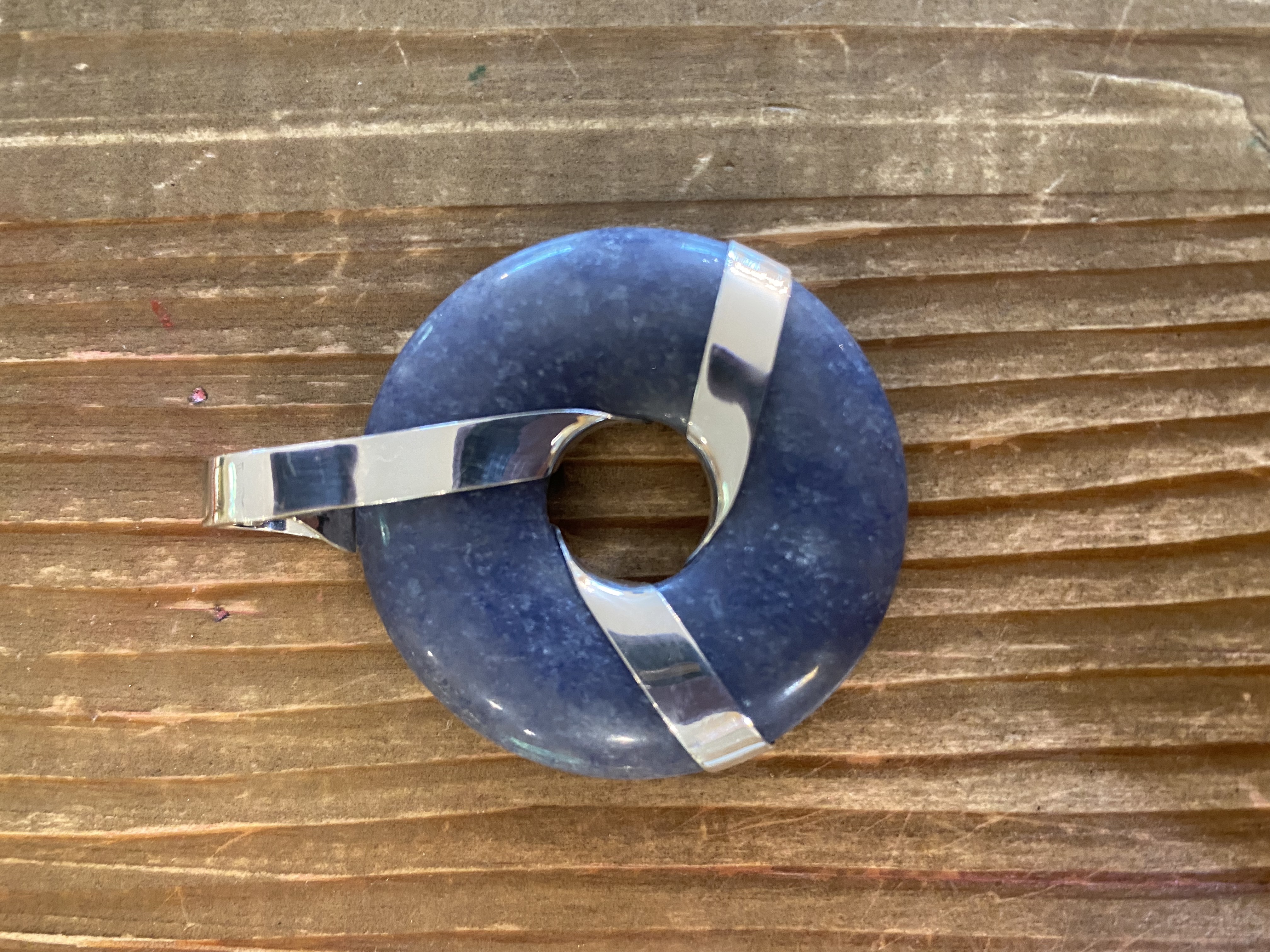 Trinity Blue Quartz Silver